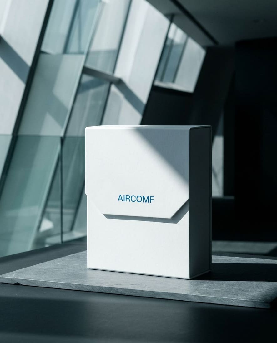 AirComf Packaging · Smart Ventilation Manufacturing